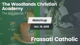 Matchup: The Woodlands vs. Frassati Catholic 2018