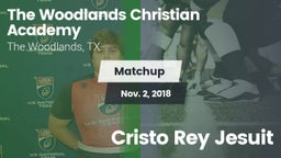 Matchup: The Woodlands vs. Cristo Rey Jesuit 2018