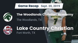 Recap: The Woodlands Christian Academy  vs. Lake Country Christian  2019