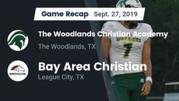 Recap: The Woodlands Christian Academy  vs. Bay Area Christian  2019