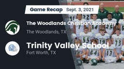 Recap: The Woodlands Christian Academy  vs. Trinity Valley School 2021