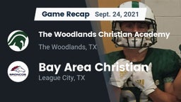 Recap: The Woodlands Christian Academy  vs. Bay Area Christian  2021