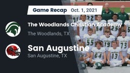 Recap: The Woodlands Christian Academy  vs. San Augustine  2021
