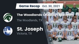 Recap: The Woodlands Christian Academy  vs. St. Joseph  2021