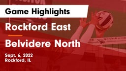 Rockford East  vs Belvidere North  Game Highlights - Sept. 6, 2022