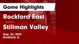 Rockford East  vs Stillman Valley  Game Highlights - Aug. 26, 2023