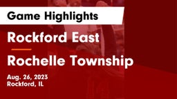 Rockford East  vs Rochelle Township  Game Highlights - Aug. 26, 2023
