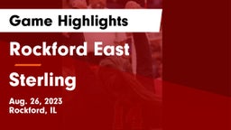Rockford East  vs Sterling  Game Highlights - Aug. 26, 2023