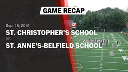 Recap: St. Christopher's School vs. St. Anne's-Belfield 2015