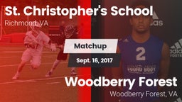 Matchup: St. Christopher's vs. Woodberry Forest 2017