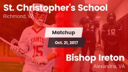 Matchup: St. Christopher's vs. Bishop Ireton  2017