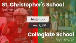 Matchup: St. Christopher's vs. Collegiate School 2017