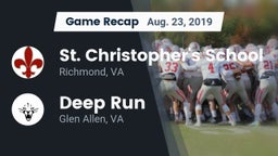 Recap: St. Christopher's School vs. Deep Run  2019