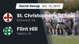 Recap: St. Christopher's School vs. Flint Hill  2019