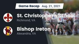 Recap: St. Christopher's School vs. Bishop Ireton  2021