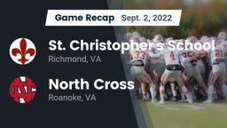 Recap: St. Christopher's School vs. North Cross  2022