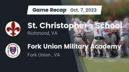 Recap: St. Christopher's School vs. Fork Union Military Academy 2023