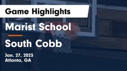 Marist School vs South Cobb  Game Highlights - Jan. 27, 2023