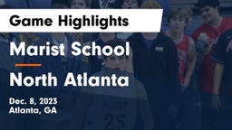 Marist School vs North Atlanta  Game Highlights - Dec. 8, 2023