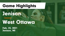 Jenison   vs West Ottawa  Game Highlights - Feb. 23, 2021