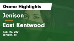 Jenison   vs East Kentwood Game Highlights - Feb. 25, 2021