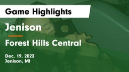 Jenison   vs Forest Hills Central  Game Highlights - Dec. 19, 2023