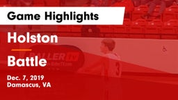 Holston  vs Battle  Game Highlights - Dec. 7, 2019