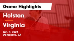 Holston  vs Virginia  Game Highlights - Jan. 4, 2022