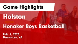 Holston  vs Honaker Boys Basketball Game Highlights - Feb. 2, 2023