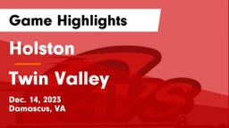 Holston  vs Twin Valley Game Highlights - Dec. 14, 2023