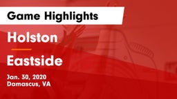 Holston  vs Eastside  Game Highlights - Jan. 30, 2020