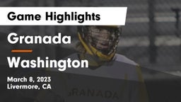 Granada  vs Washington  Game Highlights - March 8, 2023