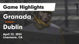 Granada  vs Dublin  Game Highlights - April 22, 2024