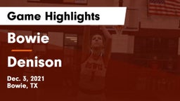 Bowie  vs Denison  Game Highlights - Dec. 3, 2021