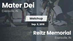 Matchup: Mater Dei High vs. Reitz Memorial  2016
