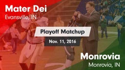 Matchup: Mater Dei High vs. Monrovia  2016