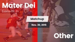 Matchup: Mater Dei High vs. Other 2016