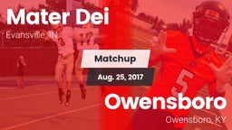 Matchup: Mater Dei High vs. Owensboro  2017