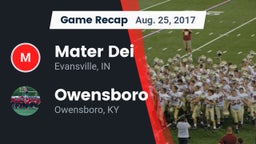 Recap: Mater Dei  vs. Owensboro  2017
