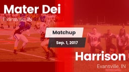 Matchup: Mater Dei High vs. Harrison  2017