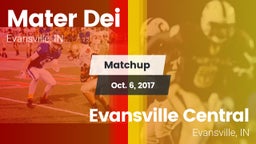 Matchup: Mater Dei High vs. Evansville Central  2017