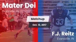 Matchup: Mater Dei High vs. F.J. Reitz  2017