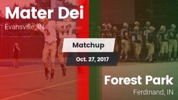 Matchup: Mater Dei High vs. Forest Park  2017