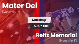 Matchup: Mater Dei High vs. Reitz Memorial  2018