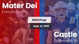 Matchup: Mater Dei High vs. Castle  2018