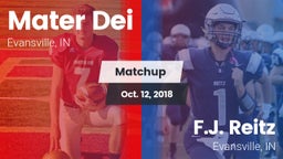 Matchup: Mater Dei High vs. F.J. Reitz  2018