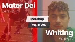 Matchup: Mater Dei High vs. Whiting  2019