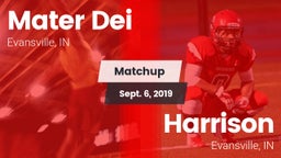 Matchup: Mater Dei High vs. Harrison  2019