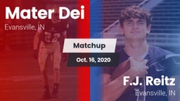 Matchup: Mater Dei High vs. F.J. Reitz  2020