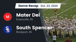 Recap: Mater Dei  vs. South Spencer  2020